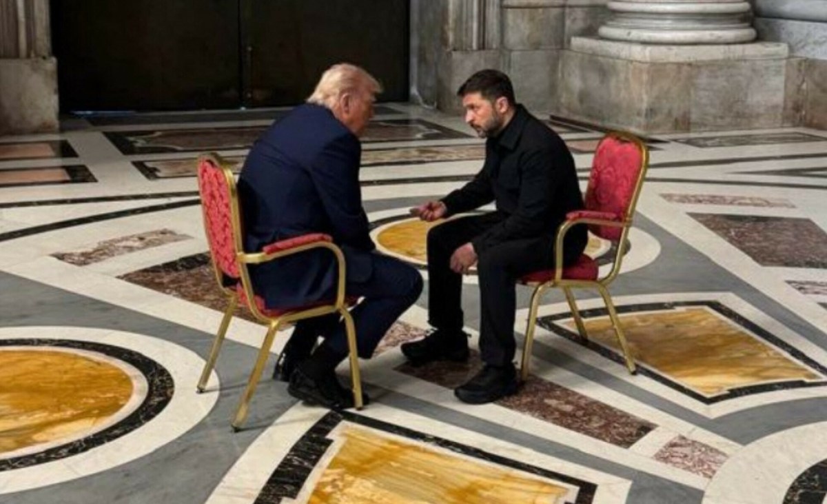 Defibrylator dla Rosji, bat dla Ukrainy. Zełenski powiedział, czego chce Trump