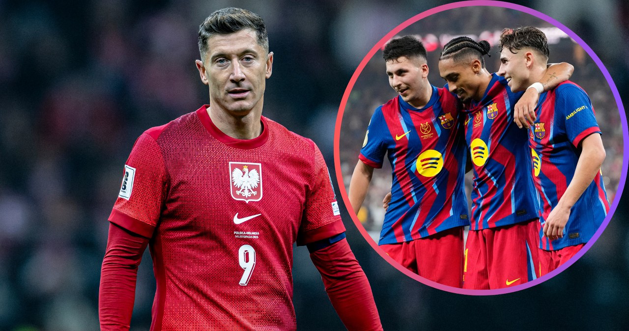 Lewandowski wyjechał, bunt w szatni Barcelony poruszenie. Flick ma problem