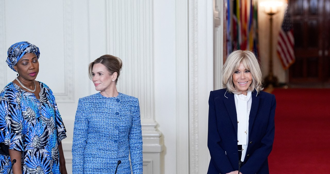 Zabrała głos przy stole z Melanią Trump. Nawrocka skupiła na sobie uwagę