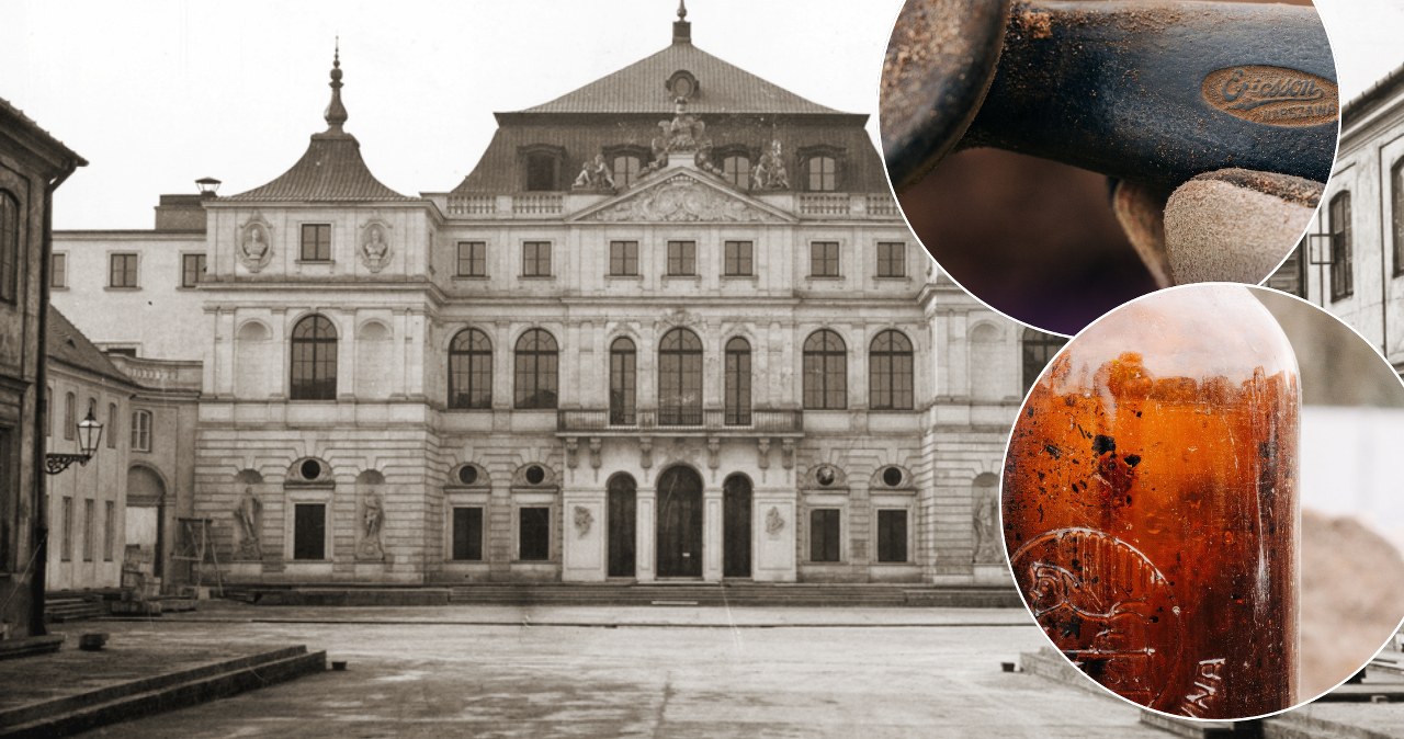 Warszawa: Archeologiczne skarby odkryte pod Pałacem Brühla