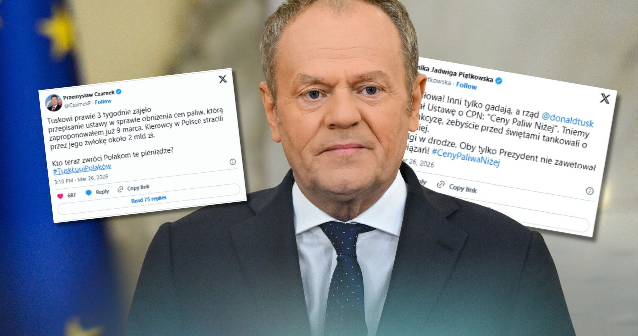 Rząd obniży ceny paliwa. Zareagował Czarnek. „Kto zwróci Polakom pieniądze?” Rząd obniży ceny paliwa. Zareagował Czarnek. „Kto zwróci Polakom pieniądze?”