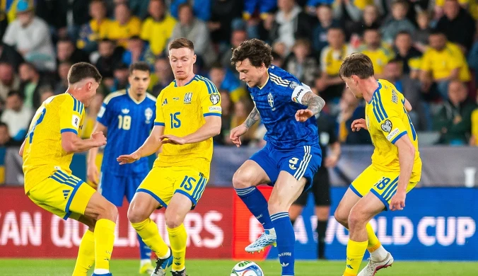 Nokaut w meczu Ukraińców, hattrick gwiazdy. To oni zagrają z Polakami o mundial