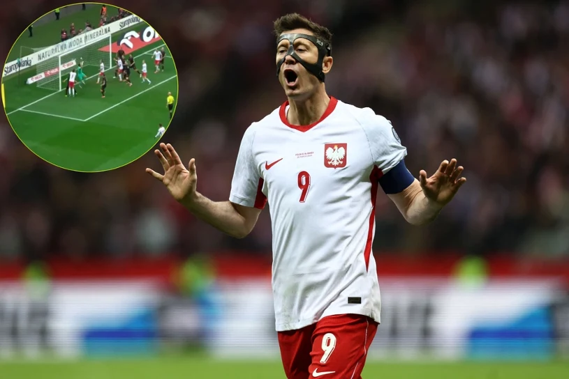 Lewandowski ratuje Polskę w kluczowym momencie meczu z Albanią
