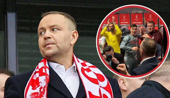 Nawrocki wtargnął do polskiej szatni. I się zaczęło. Sceny na Narodowym