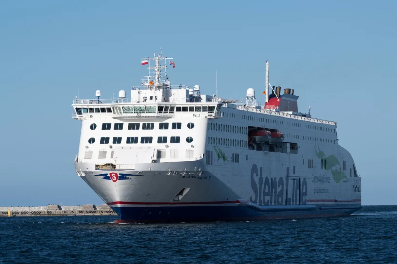 Prom Stena Line z Polakami utknął w Karlskronie