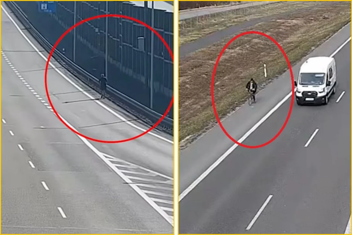 Generalna Dyrekcja Dróg Krajowych i Autostrad przypomina, że po autostradach i drogach ekspresowych nie można poruszać się pieszo ani na rowerze. Nagrania z monitoringu pokazują kolejne przykłady łamania tych z pozoru oczywistych zasad. Niektóre - takie jak trening biegowy na ekspresówce - są wręcz absurdalne, ale niestety prawdziwe. 