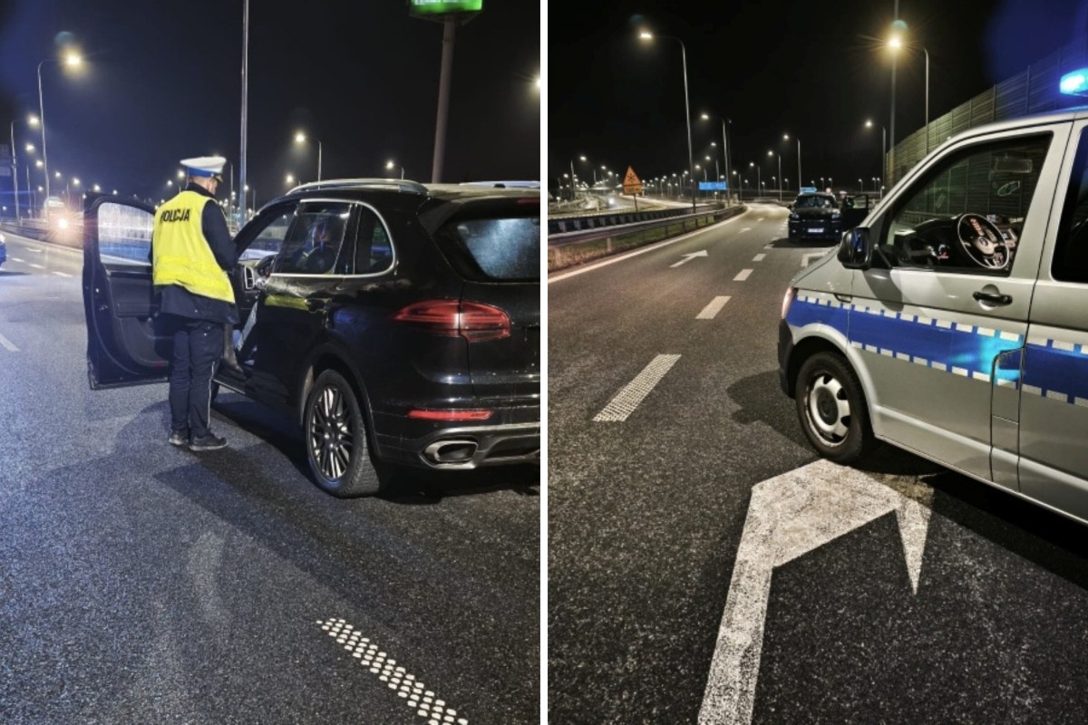 Porsche jechało pod prąd obwodnicą. Niebezpieczna sytuacja w Trójmieście