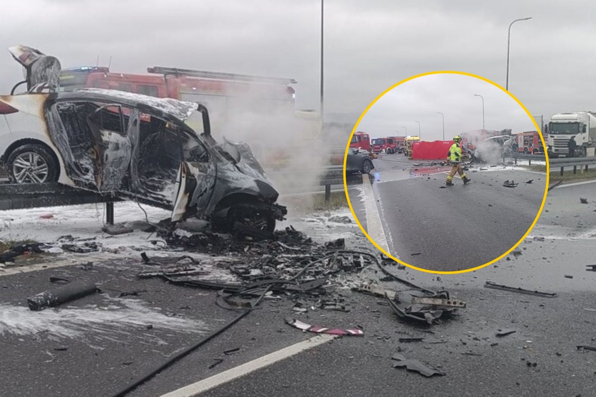 Jechał pod prąd i uderzył w dwa auta. Tragiczny wypadek w Trzebownisku