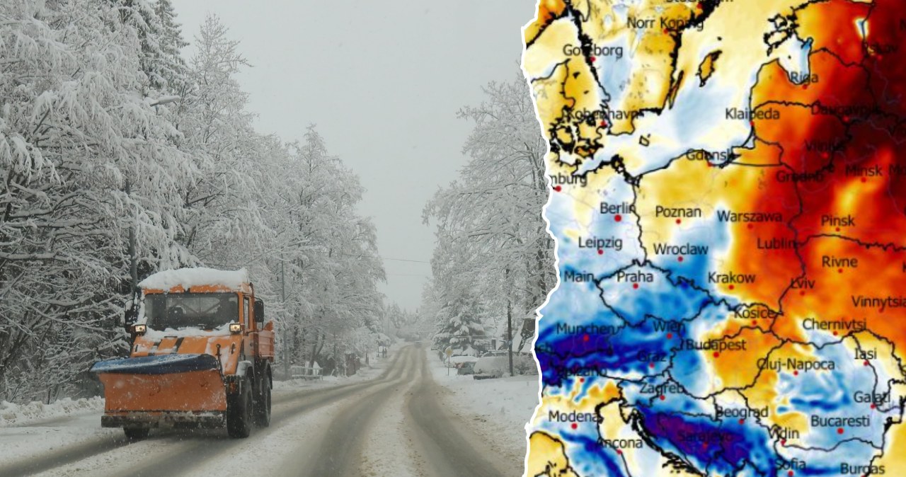 Śnieg i deszcz nie przestaną padać. Wiemy, gdzie trzeba uważać w weekend