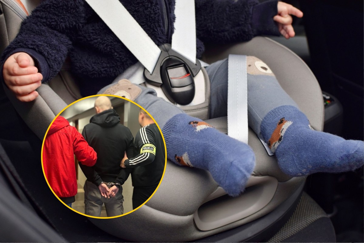 W aucie miał zabronione środki i malutkie dziecko. Nieodpowiedzialność 33-latka poraża