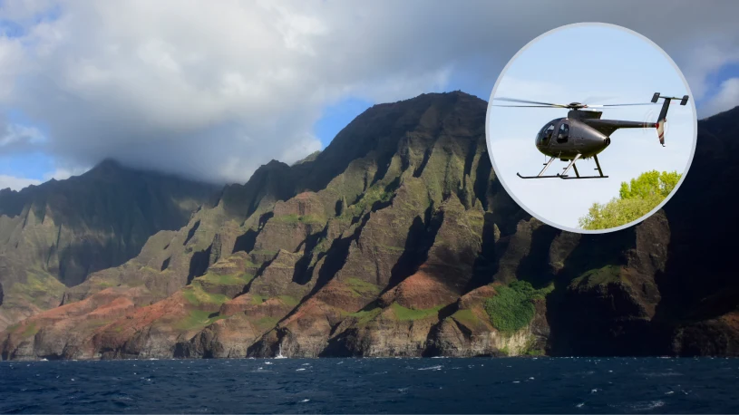 Katastrofa śmigłowca nad "parkiem jurajskim". Są ofiary i ranni