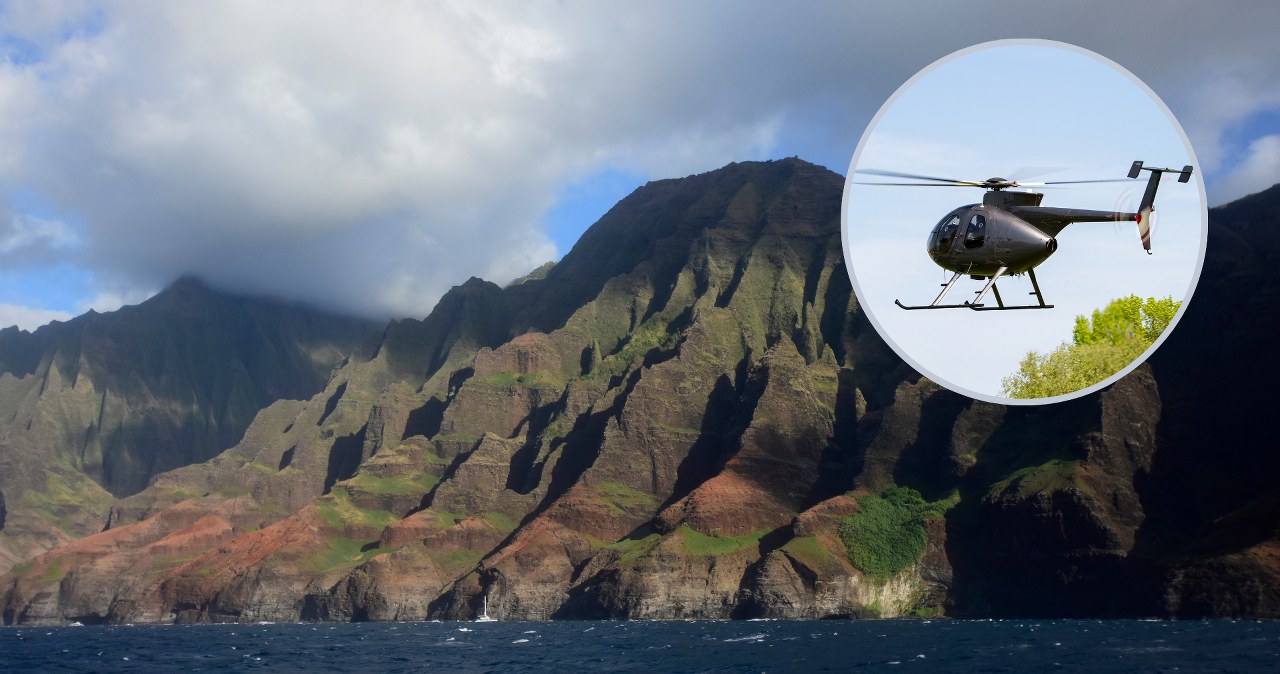 Katastrofa helikoptera na Hawajach. Trzy osoby nie żyją, dwie trafiły do szpitala Katastrofa helikoptera na Hawajach. Trzy osoby nie żyją, dwie trafiły do szpitala