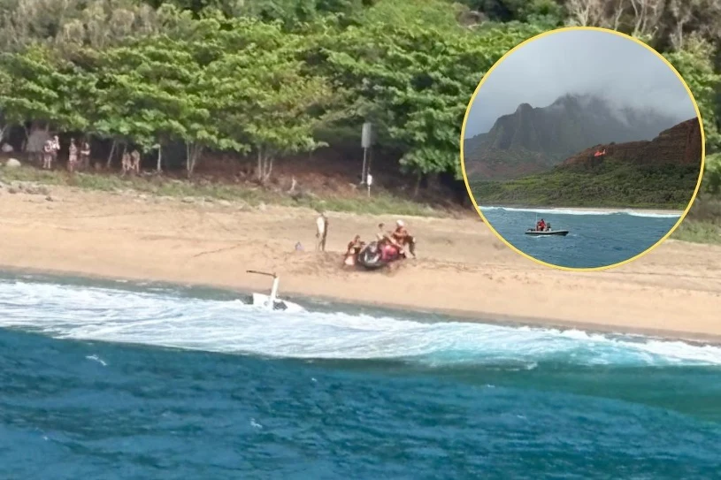 Katastrofa śmigłowca nad "parkiem jurajskim". Są ofiary i ranni