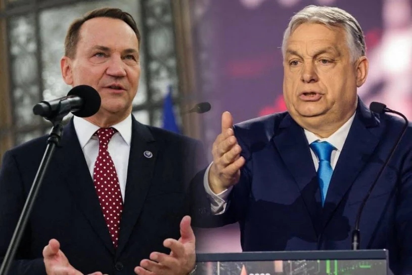 Orban wygwizdany na wiecu. Sikorski skomentował krótko