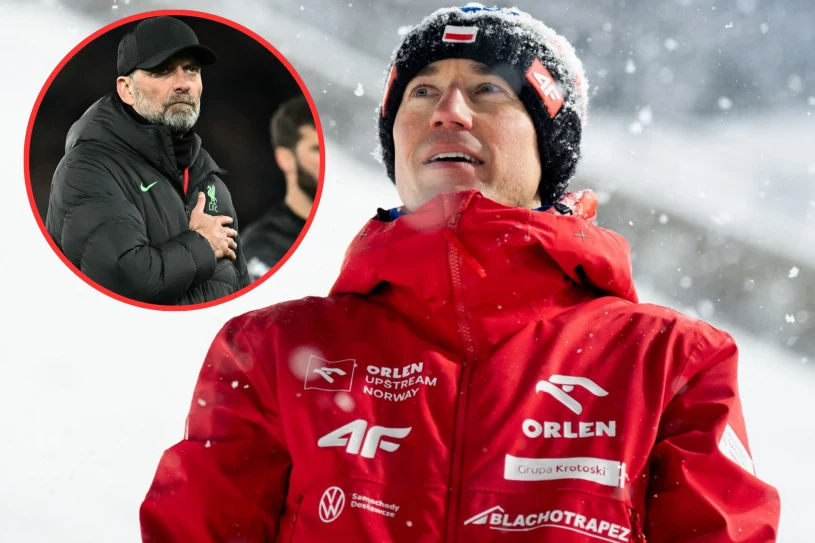 Stoch musi to zobaczyć. Nagle pojawił się Klopp, niespodzianka po konkursie