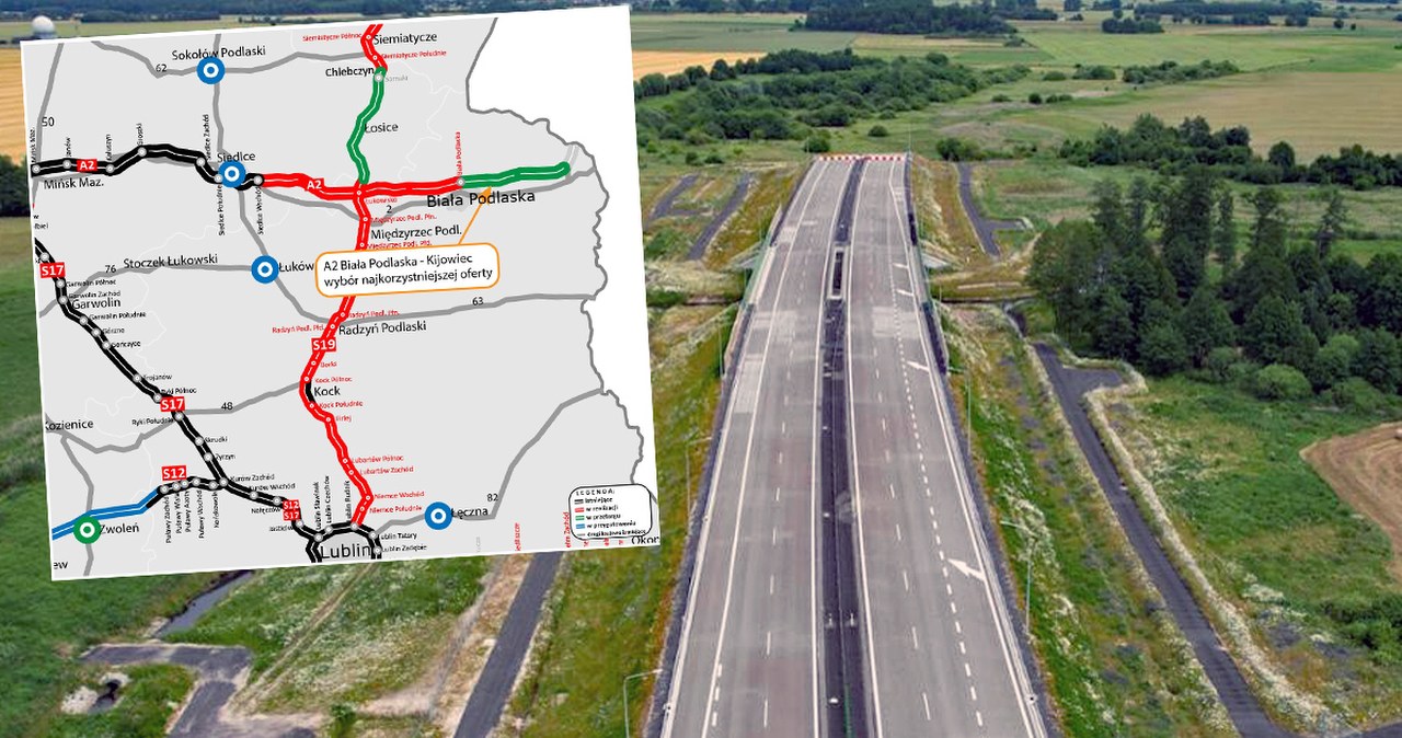 Nowy odcinek autostrady A2 za 571 mln zł. Wiemy, kiedy kierowcy nim pojadą