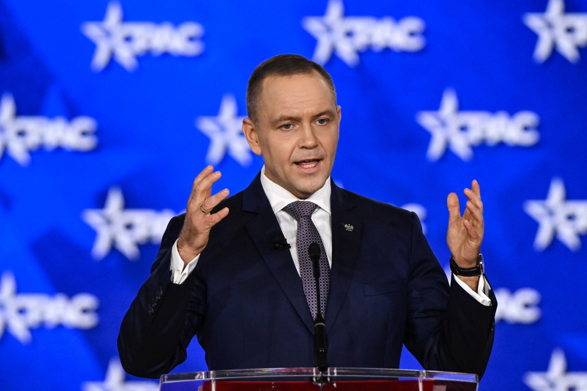 Nawrocki na CPAC: Rosja nie broni konserwatyzmu, a reprezentuje korupcję i przemoc