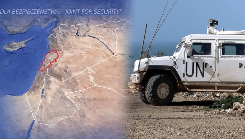 Wybuch miny pułapki podczas patrolu w Libanie. Ranny polski żołnierz