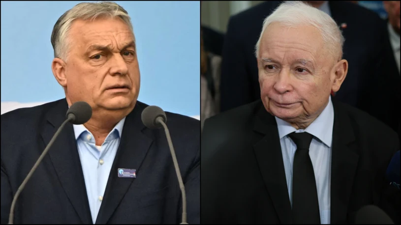 Kaczyński kibicuje Orbanowi. Na łamach węgierskich mediów krytykował Tuska