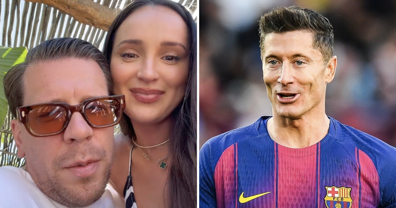 Wideo z Mariną i Szczęsnym hitem w sieci. Lewandowski wywołany do tablicy