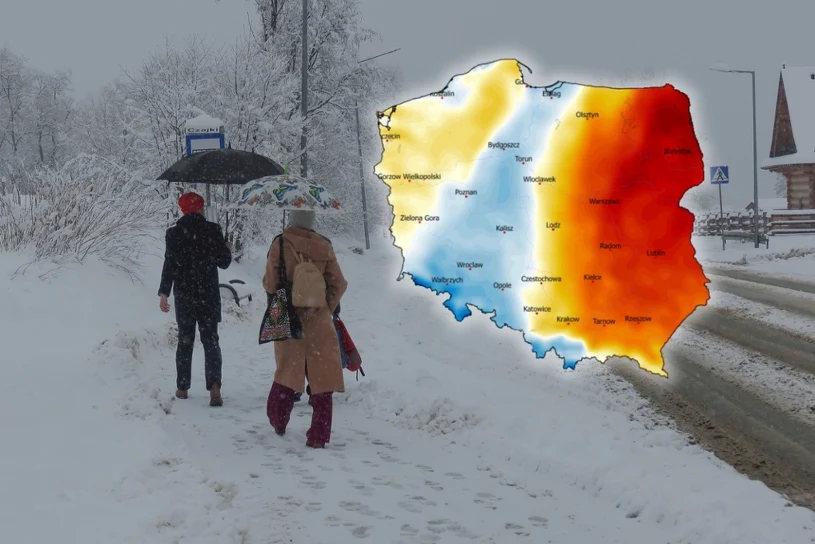 Pogoda nie rozłoży się równo. Jedno województwo z zimowym ostrzeżeniem