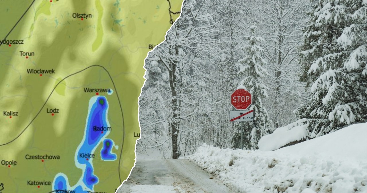 Zima opanuje południową Polskę. Synoptycy: "Warunki będą trudniejsze"