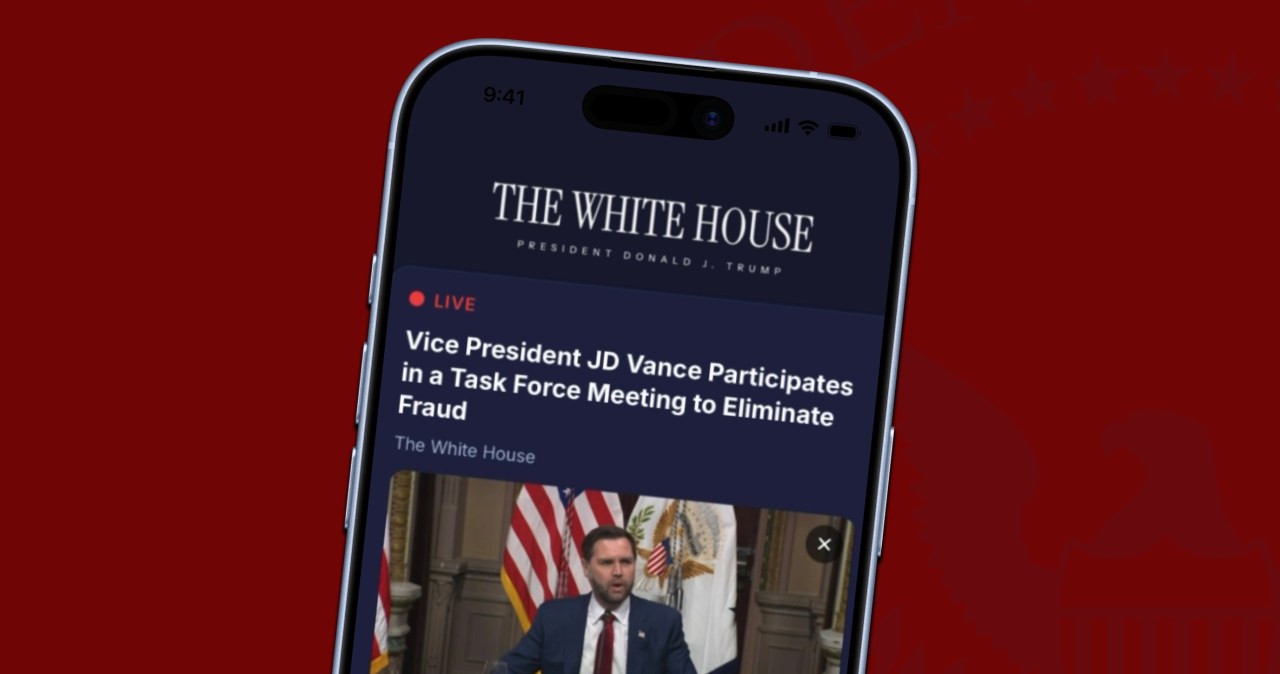 Biały Dom z oficjalną aplikacją. "Wyślij SMS do prezydenta Trumpa"