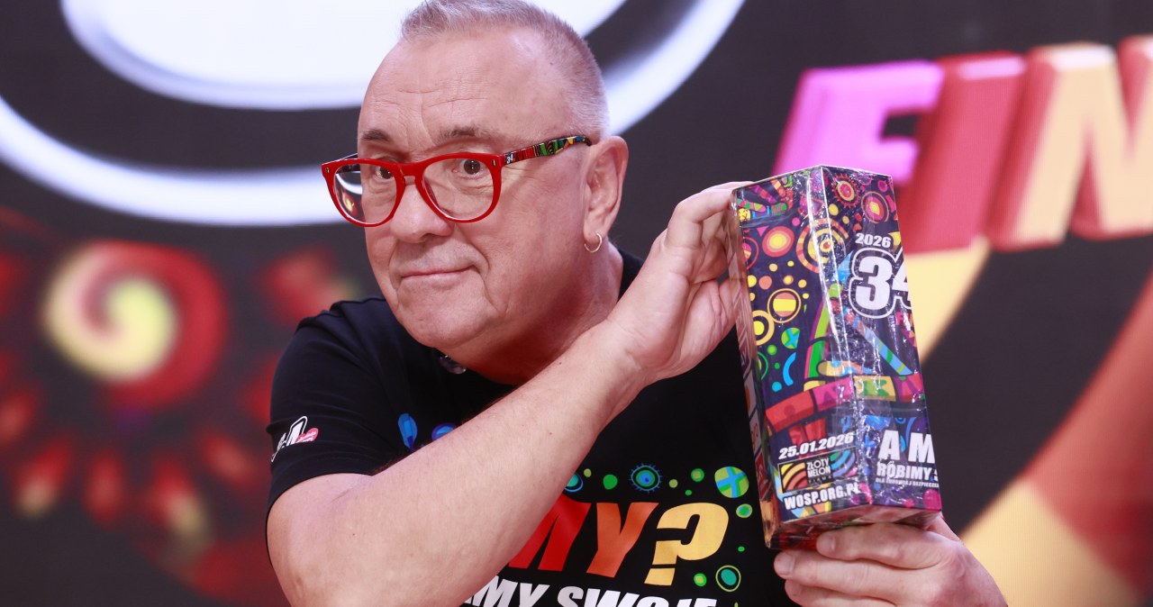 Finał 34. WOŚP. Jerzy Owsiak przedstawił wyniki zbiórki Finał 34. WOŚP. Jerzy Owsiak przedstawił wyniki zbiórki