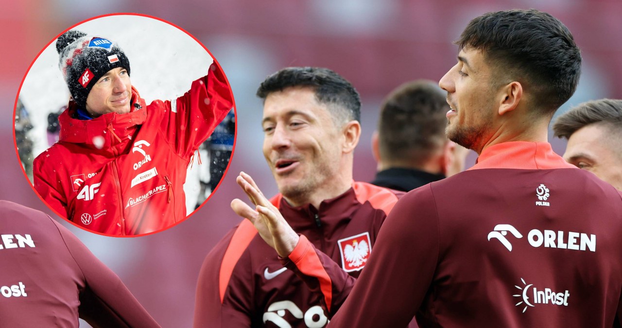 Godziny do meczu Polski, a tu takie sceny na zgrupowaniu. W tle Kamil Stoch