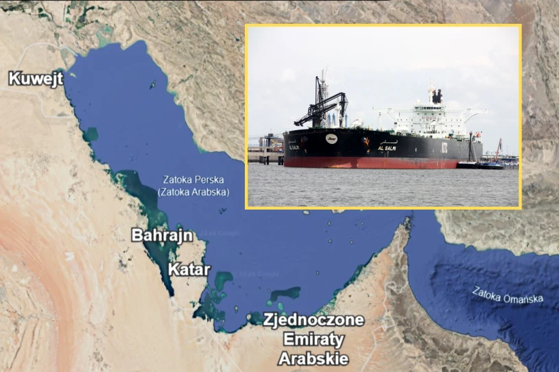 Dron uderzył w tankowiec u wybrzeży Dubaju. Podejrzenia padają na Iran