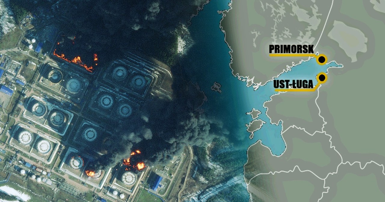 Ukraina uderza w rosyjskie porty. Skuteczna taktyka niepokoi sojuszników Ukraina uderza w rosyjskie porty. Skuteczna taktyka niepokoi sojuszników