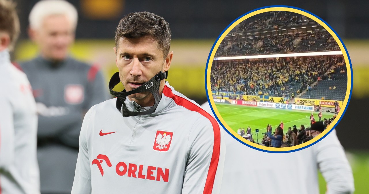Lewandowski na celowniku. Tak potraktowali go Szwedzi. Błyskawiczna reakcja
