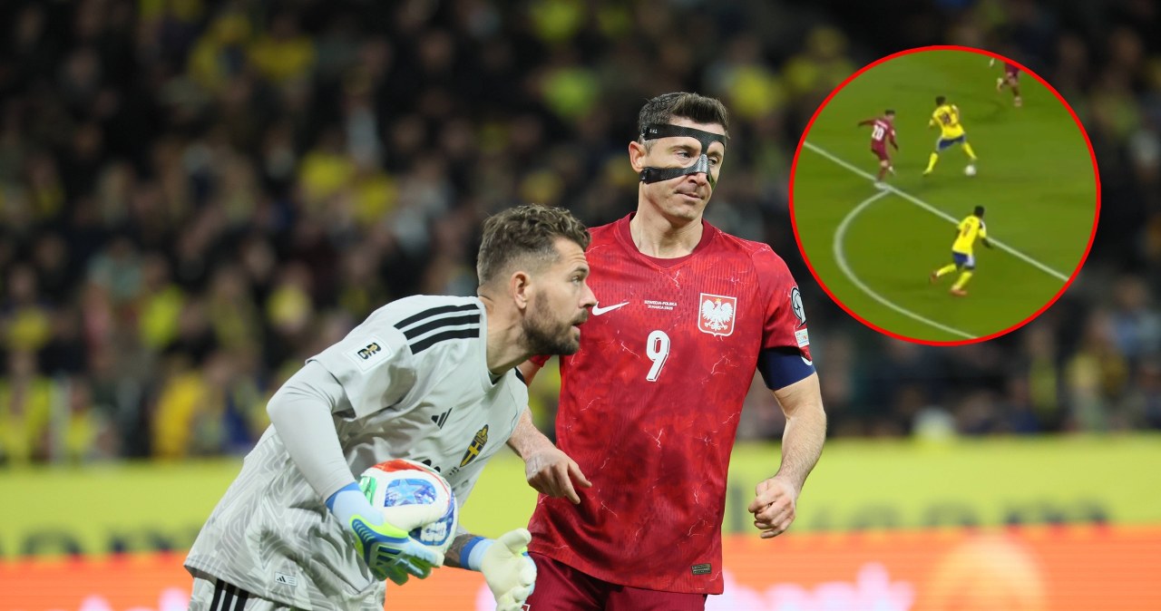 Magiczne zagranie Szwedów. Polacy stanęli jak wryci. Kamil Grabara bez szans