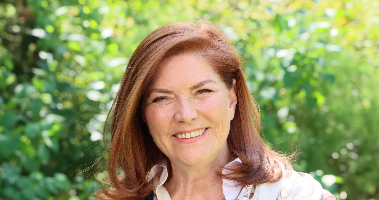 Jeden dodatek, a efekt zachwyca. Katarzyna Dowbor wie, co nosić tej wiosny