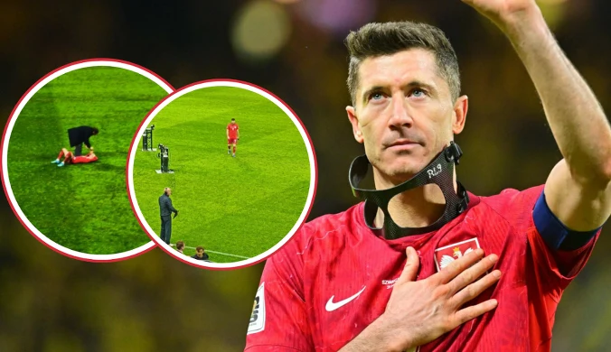 Urban ruszył na murawę. Ale co zrobił Lewandowski. Te sceny mówią wszystko