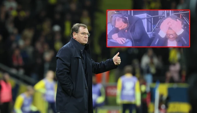 Trudno było uwierzyć. Złapali się za głowy po golu Szwedów. Wszystko nagrali