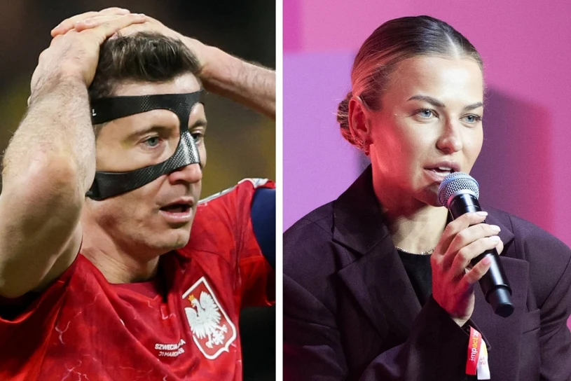 Polacy przegrali ze Szwedami. Lewandowska nie mogła się powstrzymać