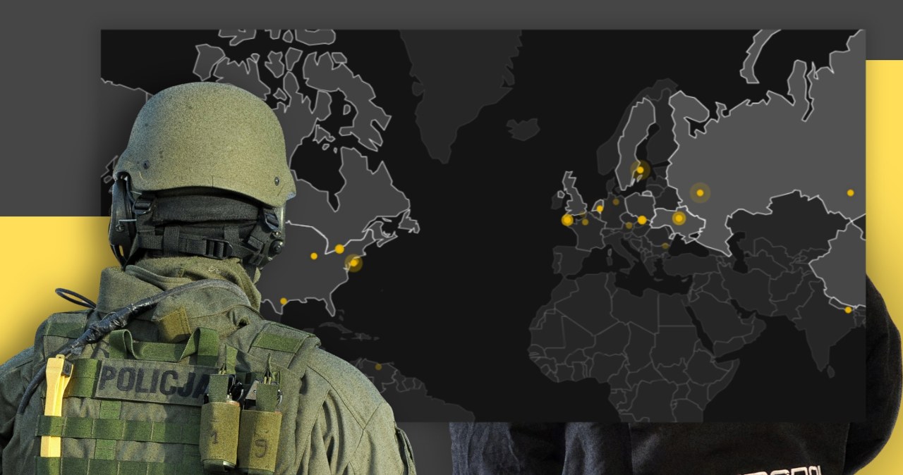 Mapa pokazuje niewygodną prawdę. Policjanci zastawili pułapkę