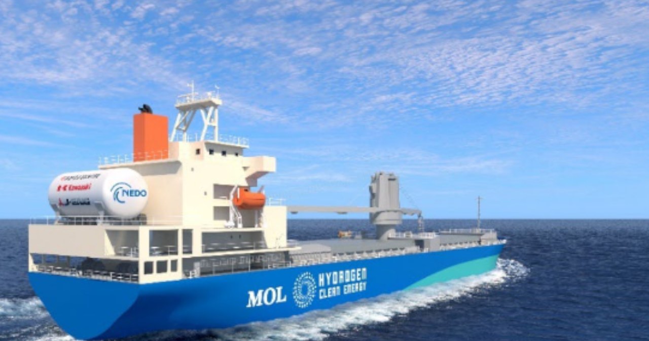 Japończycy testują silnik na wodór do potężnych statków