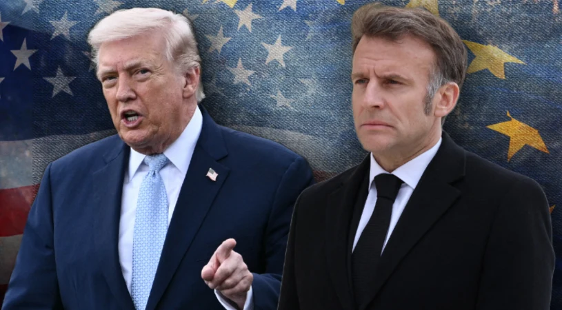 Macron pochwalił "przewidywalność" Europy. Wbił szpilę sojusznikowi