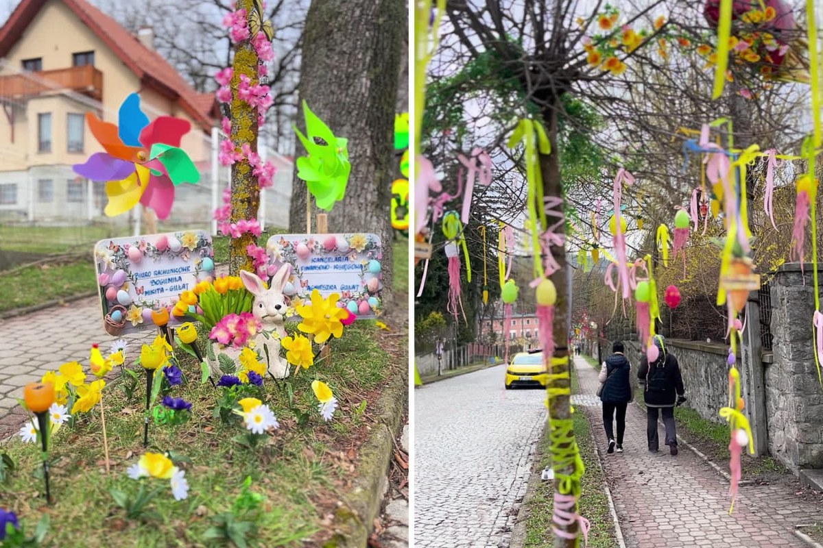 "Aż pisnęłam z zachwytu". Aleja Wielkanocna jest hitem tego miasta