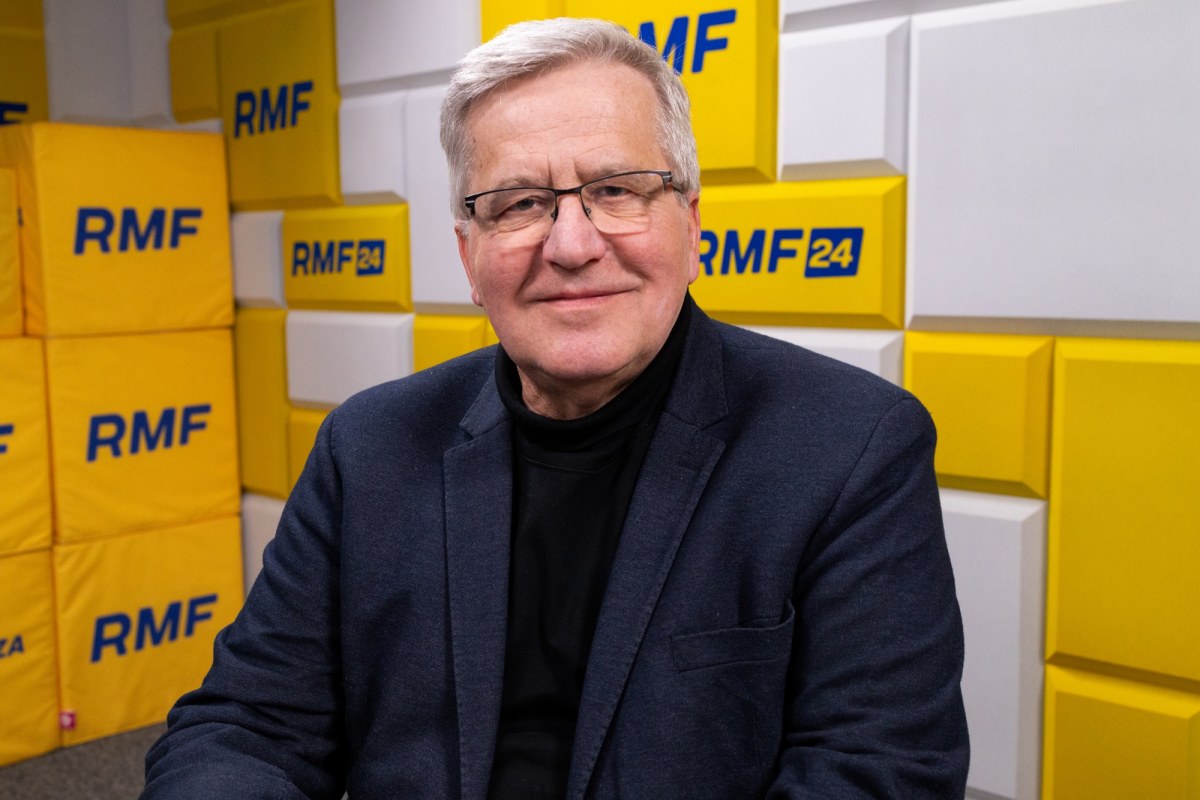 Czy USA nie potrzebują NATO? Bronisław Komorowski w Radiu RMF24