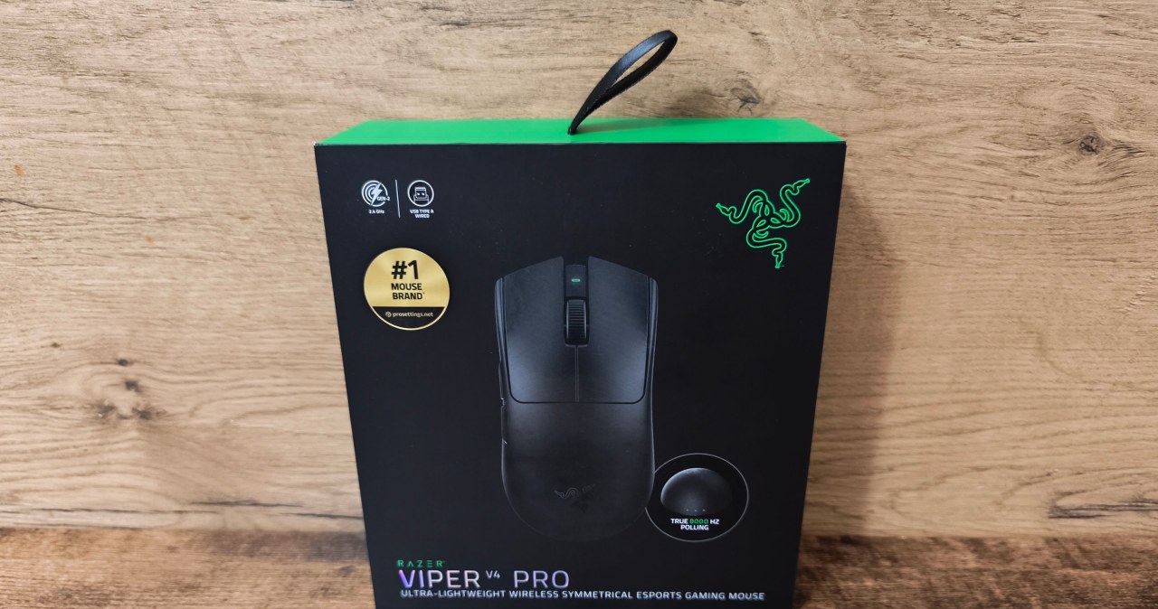 Razer Viper V4 Pro: Potężna technologia zamknięta w znajomej obudowie