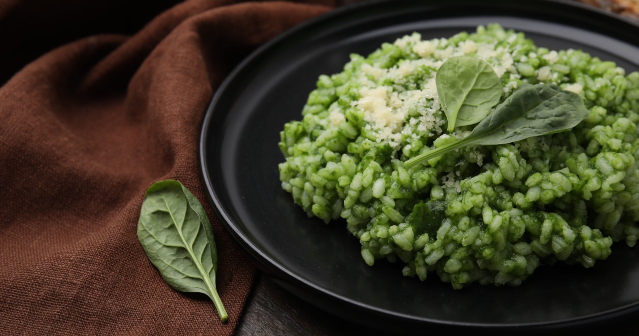 Takiego risotto jeszcze nie jadłeś. Zachwyca kolorem i smakiem