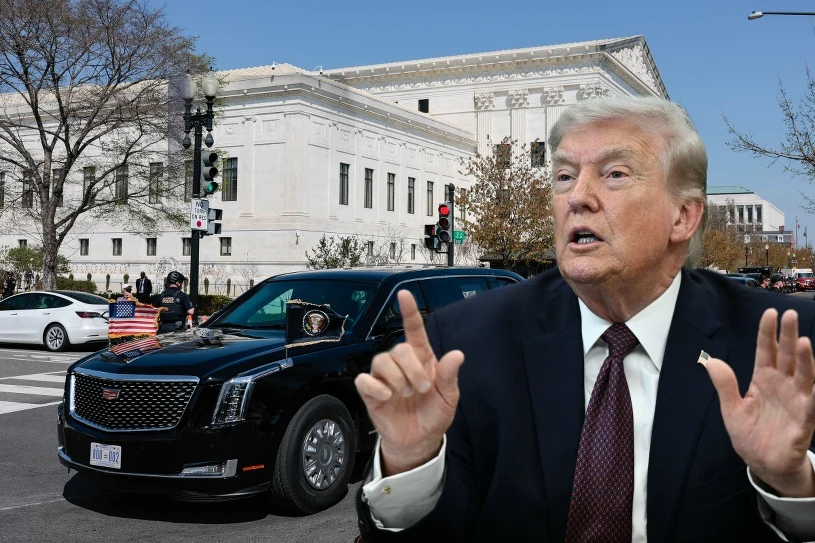 Trump w Sądzie Najwyższym. Pierwsza taka sytuacja w historii