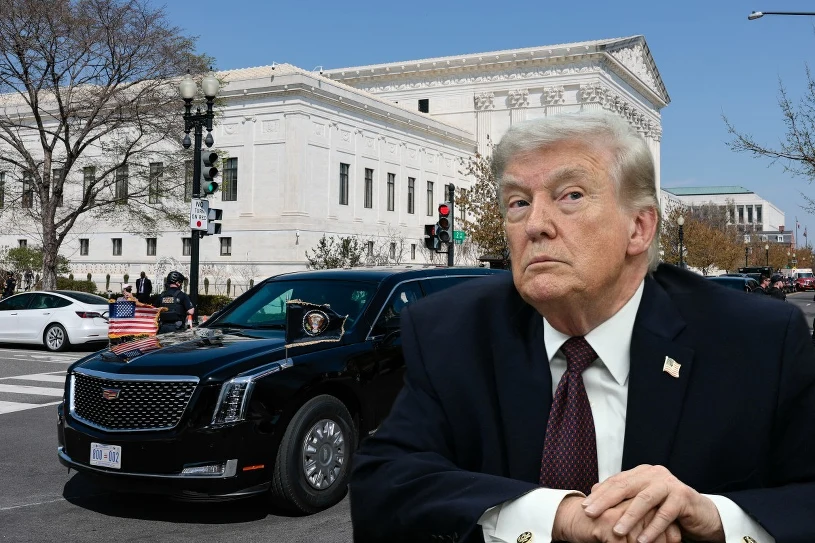 Trump w Sądzie Najwyższym. Pierwsza taka sytuacja w historii