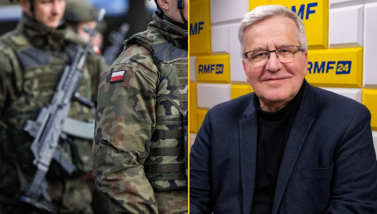 "To nie jest żadna informacja" – powiedział w Rozmowie o 7:00 w internetowym Radiu RMF24 były prezydent Bronisław Komorowski, komentując fakt, że prezydent USA Donald Trump, mimo własnych zapowiedzi, nie mówił w trakcie orędzia o ewentualnym wyjściu Stanów Zjednoczonych z NATO. Komorowski wskazał, że niedawno Trump powiedział bardzo dużo niepokojących rzeczy w tej sprawie. Gość Radia RMF24 uważa, że lider USA oczekuje, że sojusznicy z NATO będą do amerykańskiej dyspozycji w każdej, także ofensywnej sytuacji, mimo że sojusz ma charakter obronny. "Dla nas to rola trudna do zaakceptowania" – stwierdził.