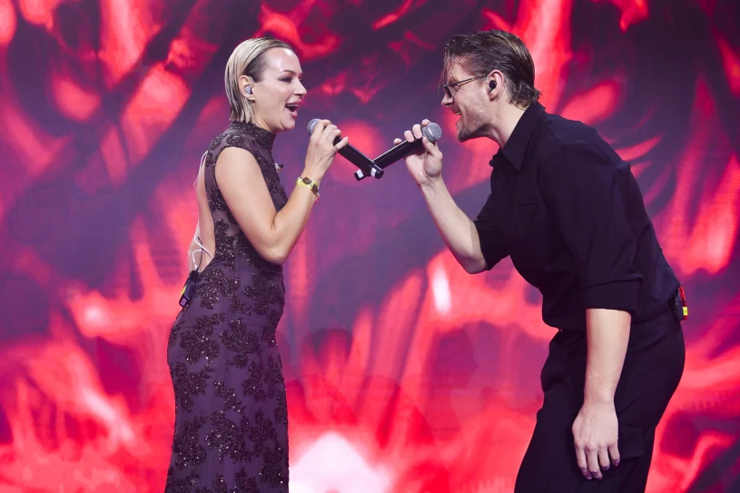 Sceny na gali. Sebastian Fabijański nagle wkroczył na scenę, skradł show