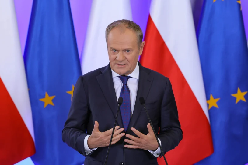 Tusk komentuje wystąpienie Trumpa. "Wygląda jak wymarzony plan Putina"