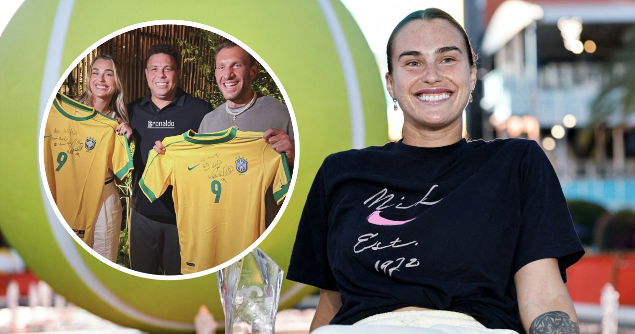 Aryna Sabalenka u boku legendy futbolu. To nie ich pierwsze spotkanie